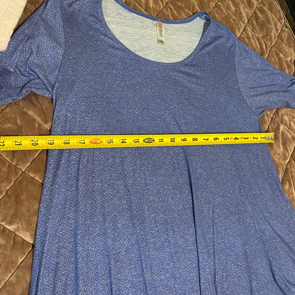 Light Blue Tunic Top - Picture 3 of 4